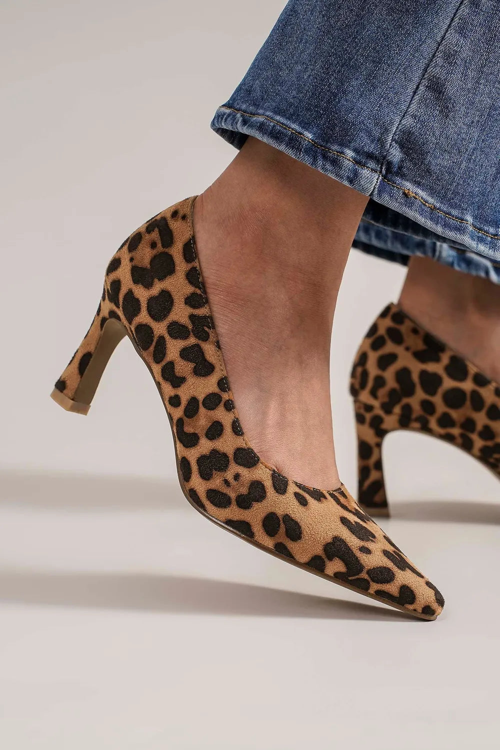 Leopard Point Toe Pumps - Premium variable from Tooksie - Just $54.94! Shop now at Tooksie