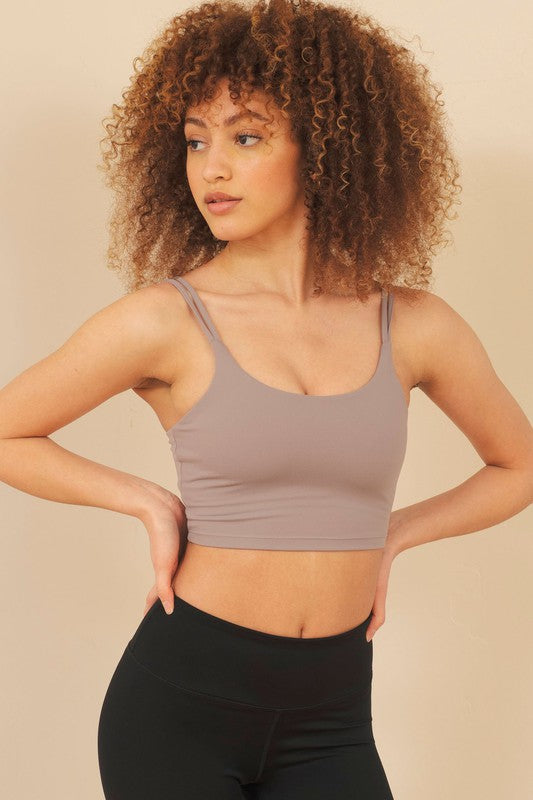 Double Strap Sports Bra - Premium variable from Tooksie - Just $31.99! Shop now at Tooksie