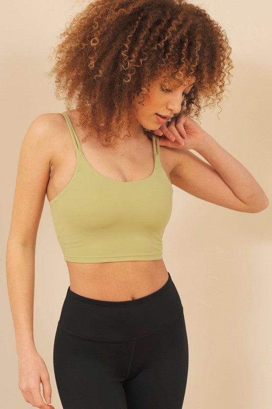 Double Strap Sports Bra - Premium variable from Tooksie - Just $31.99! Shop now at Tooksie
