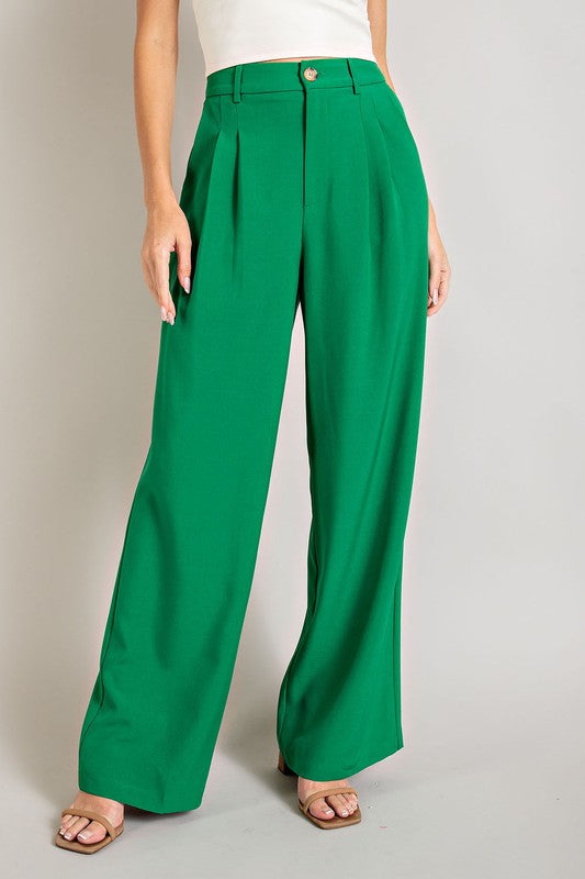 Straight Leg Trousers - Premium variable from Tooksie - Just $39.99! Shop now at Tooksie