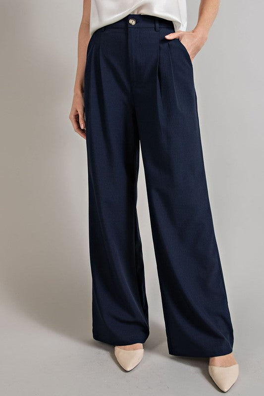 Straight Leg Trousers - Premium variable from Tooksie - Just $39.99! Shop now at Tooksie