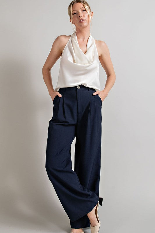 Straight Leg Trousers - Premium variable from Tooksie - Just $39.99! Shop now at Tooksie