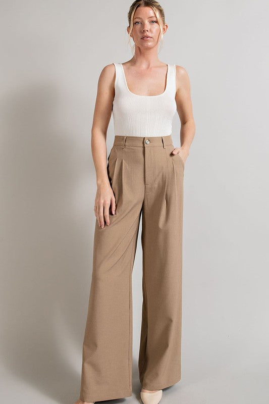 Straight Leg Trousers - Premium variable from Tooksie - Just $39.99! Shop now at Tooksie