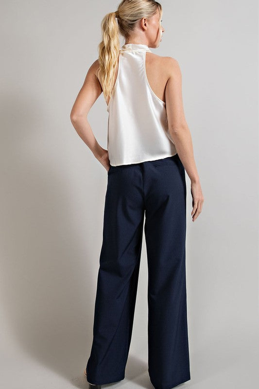 Straight Leg Trousers - Premium variable from Tooksie - Just $39.99! Shop now at Tooksie