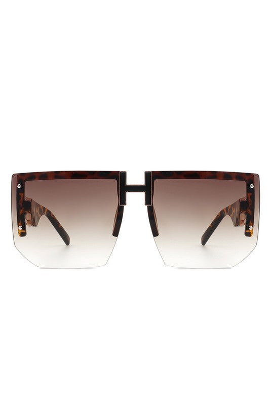 Square Oversize Flat Top Sunglasses - Premium variable from Tooksie - Just $13.99! Shop now at Tooksie