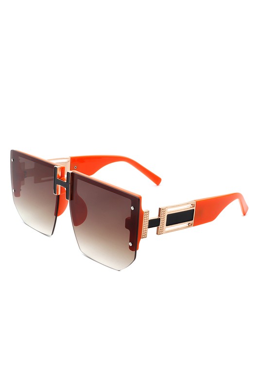 Square Oversize Flat Top Sunglasses - Premium variable from Tooksie - Just $13.99! Shop now at Tooksie