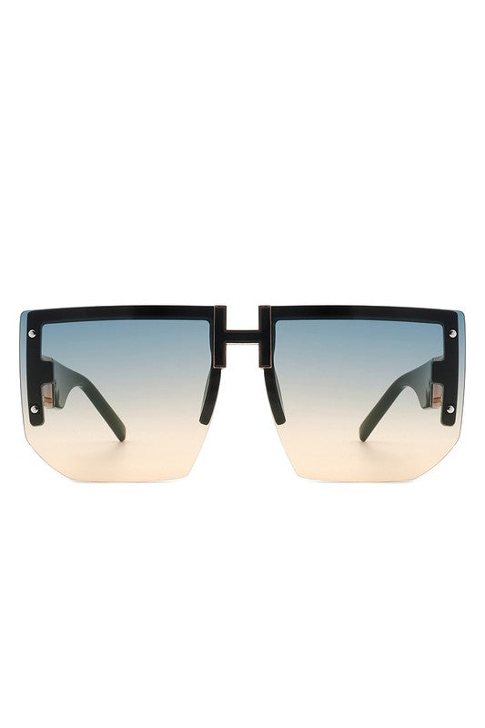 Square Oversize Flat Top Sunglasses - Premium variable from Tooksie - Just $13.99! Shop now at Tooksie