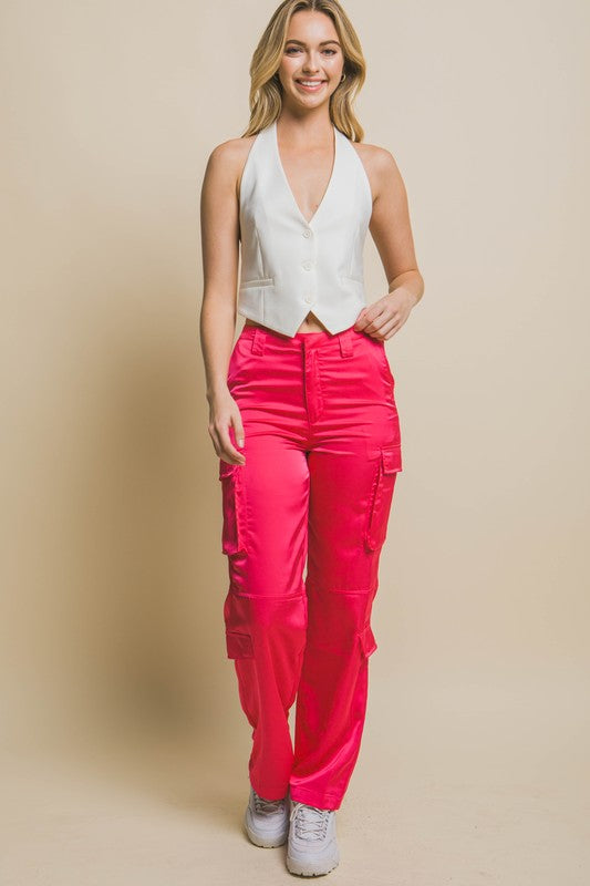 V-neck Sleeveless Vest - Premium variable from Tooksie - Just $25.99! Shop now at Tooksie