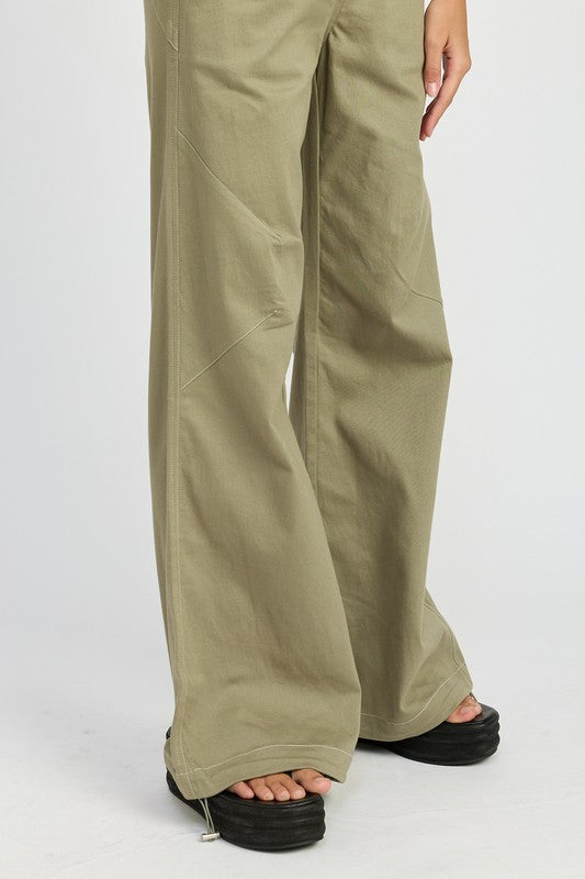High Waisted Wide Leg Trousers - Premium variable from Tooksie - Just $59.99! Shop now at Tooksie