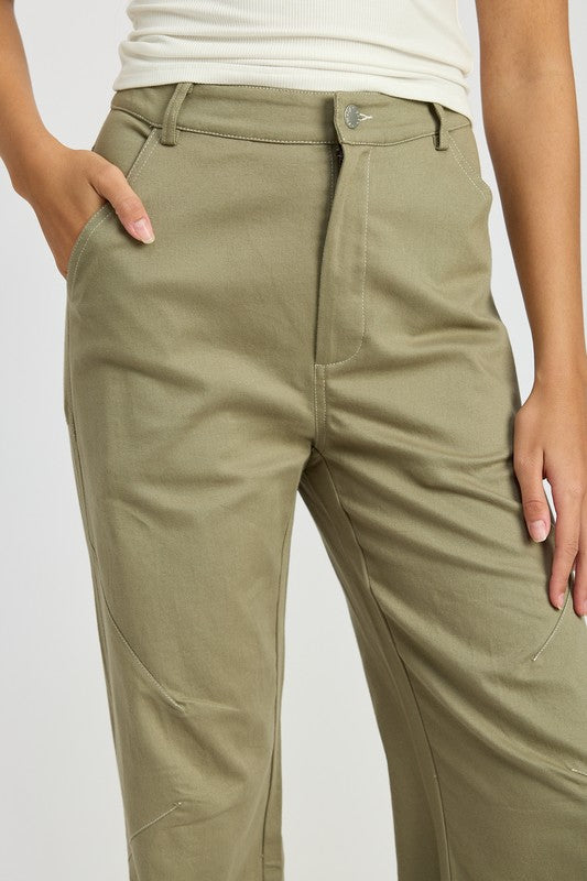 High Waisted Wide Leg Trousers - Premium variable from Tooksie - Just $59.99! Shop now at Tooksie