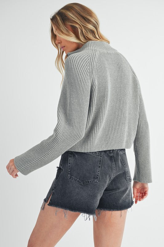 Half-Zip Sweater - Premium variable from Tooksie - Just $57.99! Shop now at Tooksie
