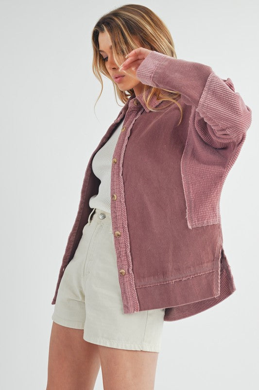 Corduroy Jacket - Premium variable from Tooksie - Just $72.99! Shop now at Tooksie