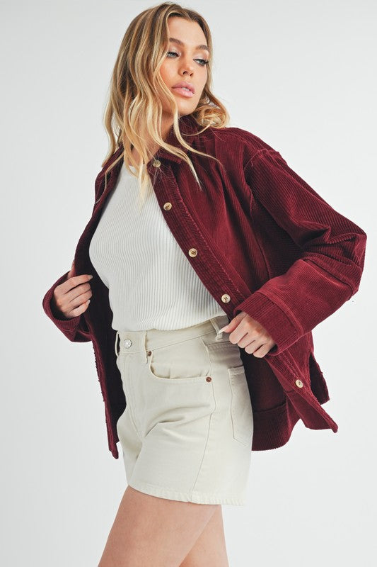 Corduroy Jacket - Premium variable from Tooksie - Just $72.99! Shop now at Tooksie