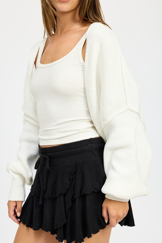 Oversized Shrug Cardigan - Premium variable from Tooksie - Just $67.99! Shop now at Tooksie