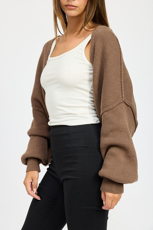 Oversized Shrug Cardigan - Premium variable from Tooksie - Just $67.99! Shop now at Tooksie