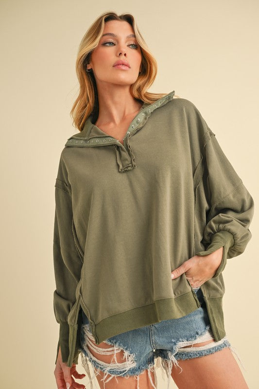 Oversized Sweatshirt - Premium variable from Tooksie - Just $51.99! Shop now at Tooksie