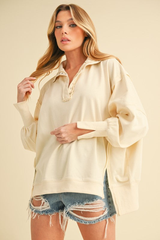 Oversized Sweatshirt - Premium variable from Tooksie - Just $51.99! Shop now at Tooksie
