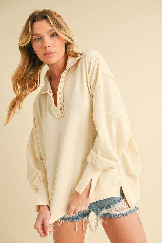 Oversized Sweatshirt - Premium variable from Tooksie - Just $51.99! Shop now at Tooksie