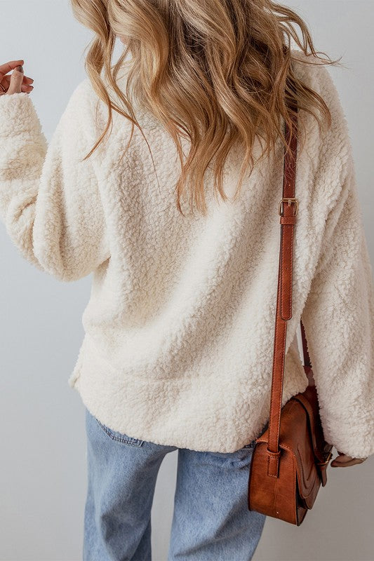 Fleece High Neck Pullover - Premium variable from Tooksie - Just $61.99! Shop now at Tooksie