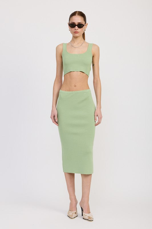 Midi Pencil Skirt - Premium variable from Tooksie - Just $55.99! Shop now at Tooksie