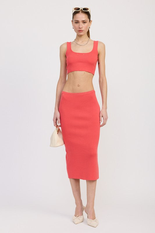 Midi Pencil Skirt - Premium variable from Tooksie - Just $55.99! Shop now at Tooksie