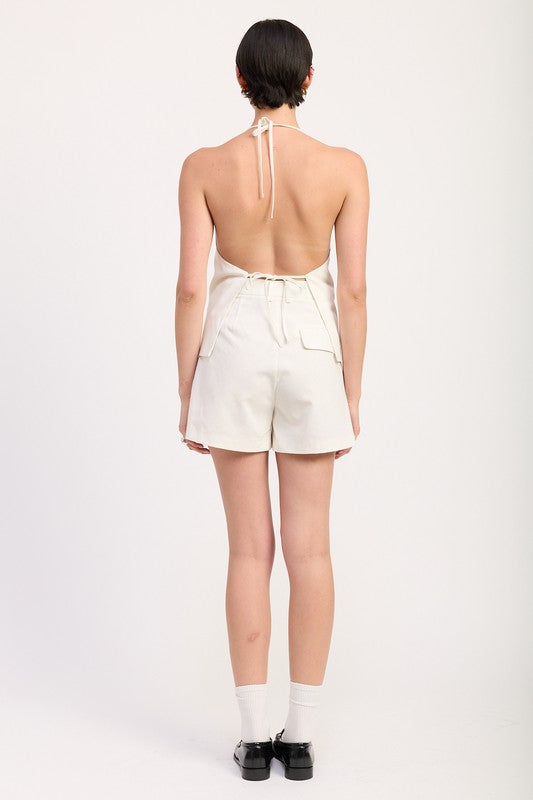 High Waisted Pleated Shorts - Premium variable from Tooksie - Just $47.99! Shop now at Tooksie