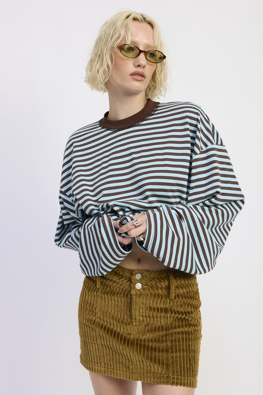 Curduroy Mini Skirt - Premium variable from Tooksie - Just $52.99! Shop now at Tooksie