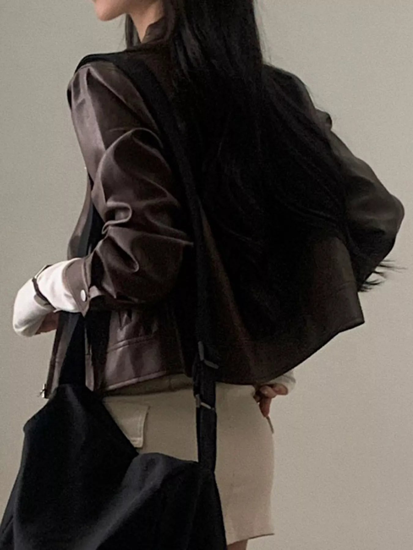 Mocha Edge Jacket - Premium variable from Tooksie - Just $89.99! Shop now at Tooksie