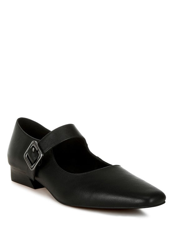 Black Mary Jane Flats - Premium variable from Tooksie - Just $91.99! Shop now at Tooksie