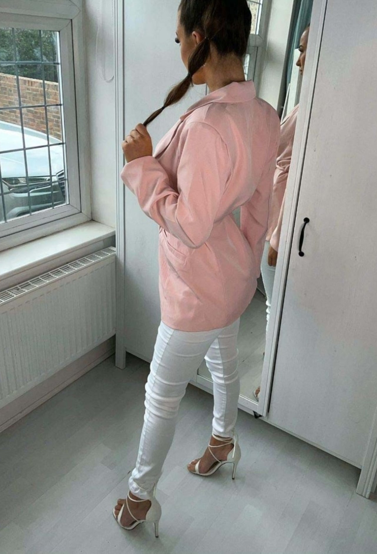 Pink Blazer - Premium variable from Tooksie - Just $41.99! Shop now at Tooksie