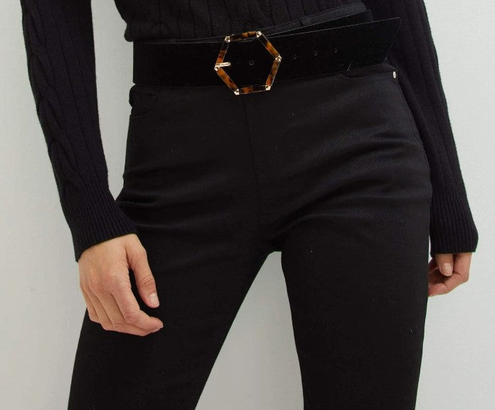 Black Boot Cut Trousers - Premium variable from Tooksie - Just $35.99! Shop now at Tooksie