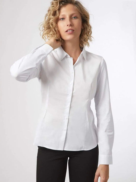 Classic White Slim Fit Shirt - Premium variable from Tooksie - Just $25.99! Shop now at Tooksie