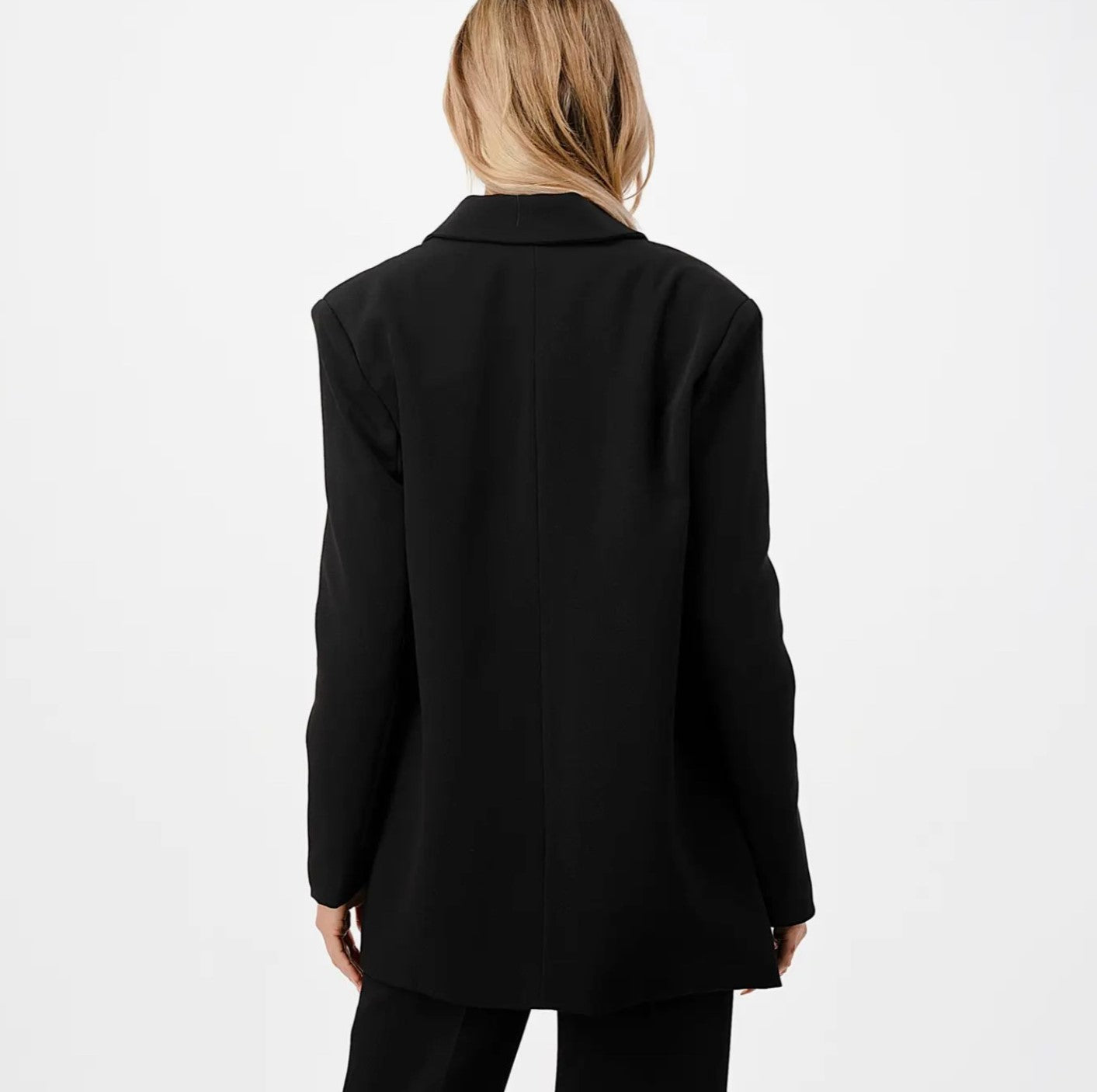 Black Double Breasted Blazer - Premium variable from Tooksie - Just $52.99! Shop now at Tooksie