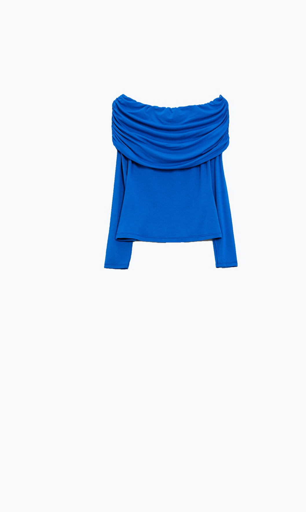 Electric Blue Off-The-Shoulder Top - Premium variation from Tooksie - Just $39.99! Shop now at Tooksie