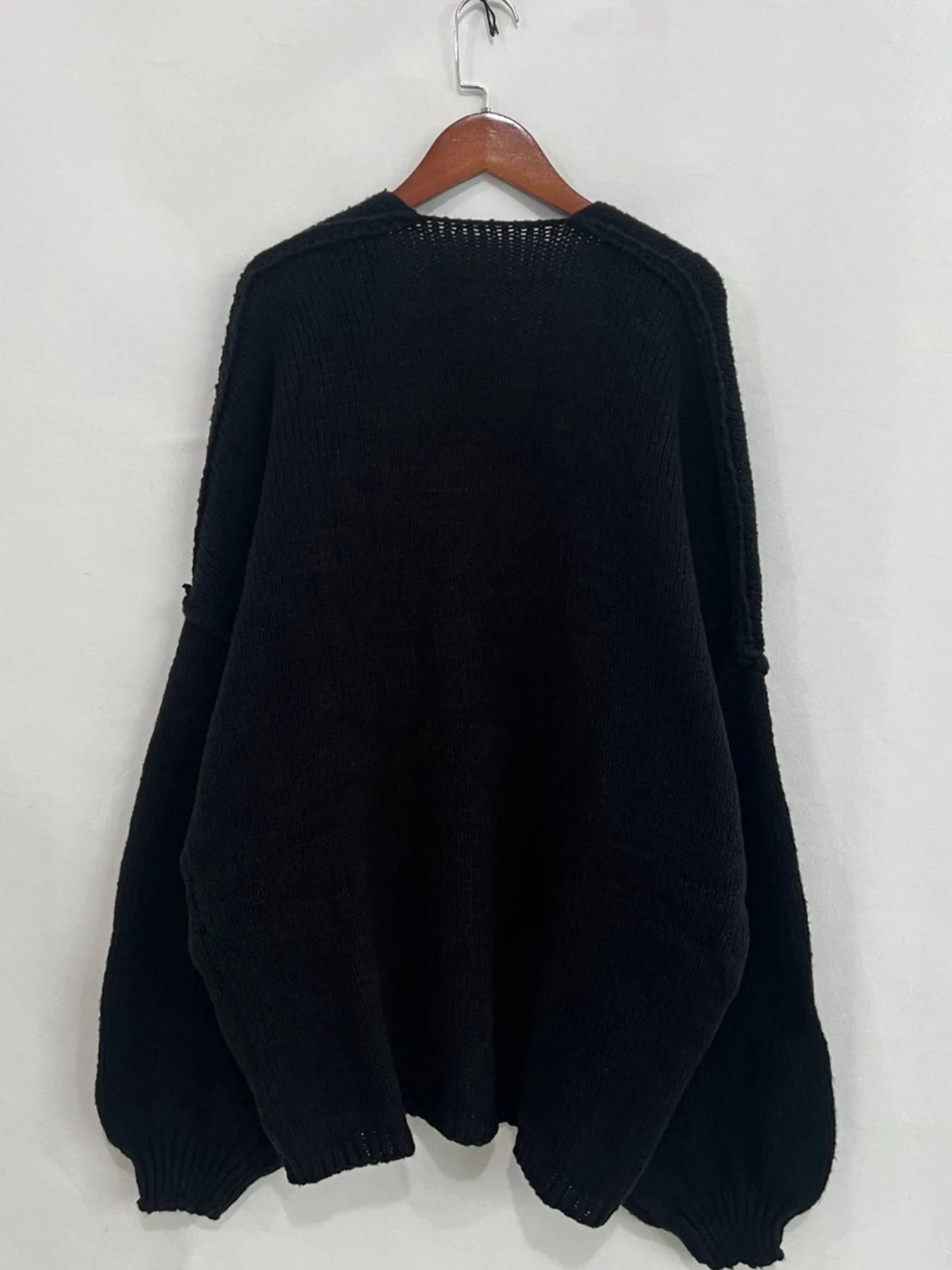 Open Front Dropped Shoulder Cardigan - Premium variable from Tooksie - Just $44.99! Shop now at Tooksie