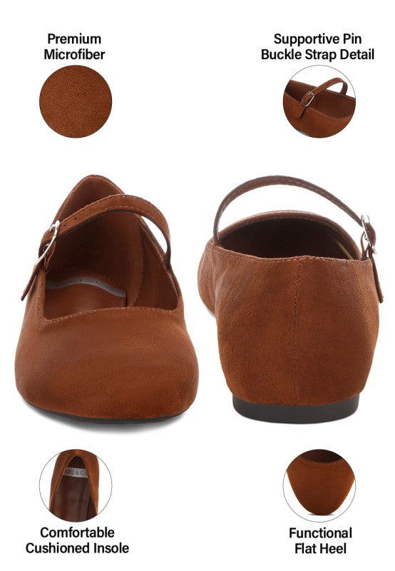 Mary Jane Ballet Flats - Premium variable from Tooksie - Just $71.99! Shop now at Tooksie