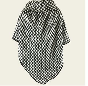 Houndstooth Check Wrap - Premium simple from Tooksie - Just $24.99! Shop now at Tooksie