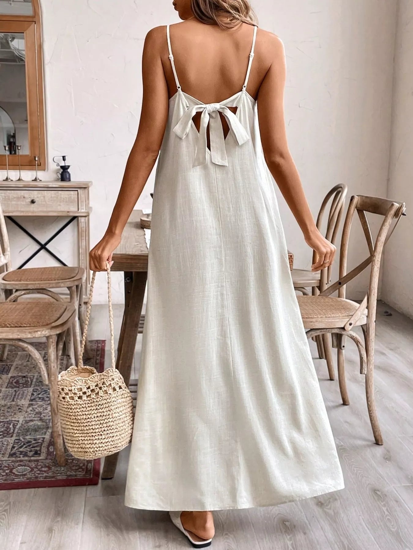 Spaghetti Strap Maxi Dress - Premium variable from Tooksie - Just $45.99! Shop now at Tooksie