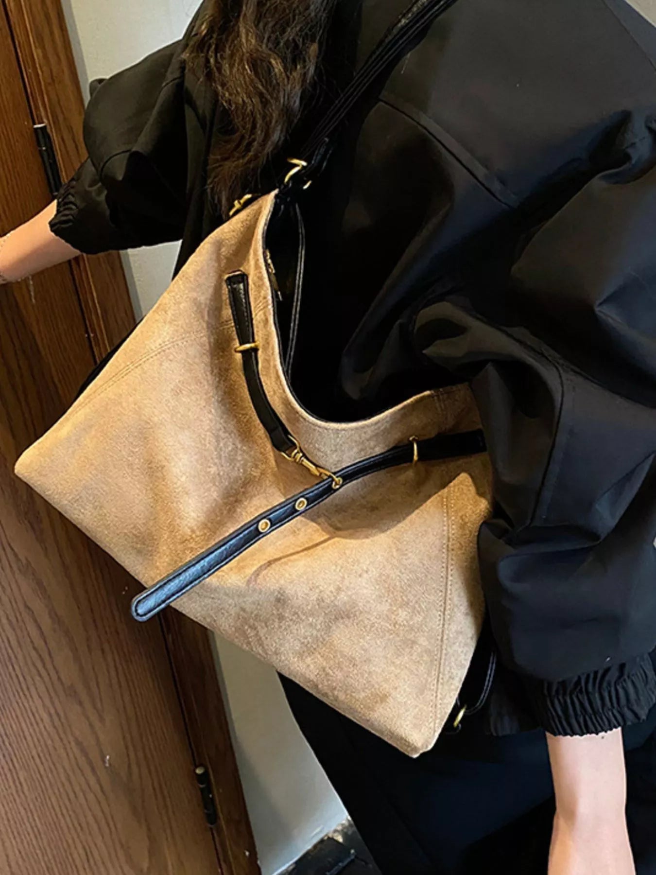 Vintage Soft Brushed Finish Tote - Premium variable from Tooksie - Just $30.99! Shop now at Tooksie