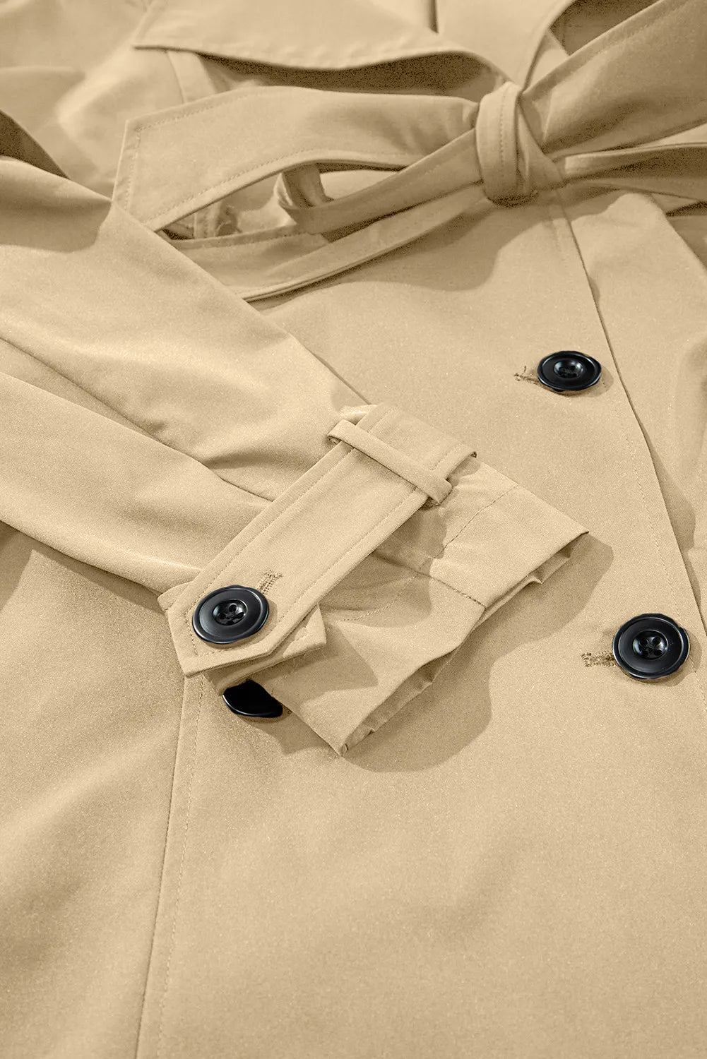 Classic Belted Trench Coat - Premium variable from Tooksie - Just $118.99! Shop now at Tooksie