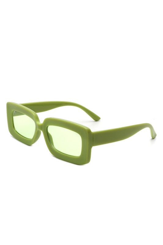 Rectangle Flat Top Sunglasses - Premium variable from Tooksie - Just $12.99! Shop now at Tooksie