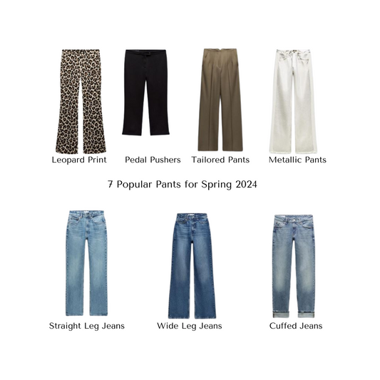 7 Popular Pants for Spring 2024