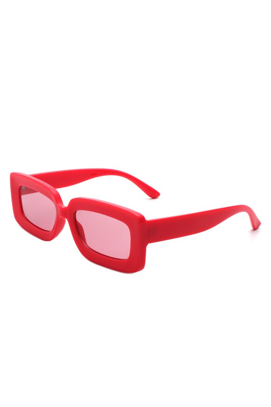 Rectangle Flat Top Sunglasses - Premium variable from Tooksie - Just $12.99! Shop now at Tooksie