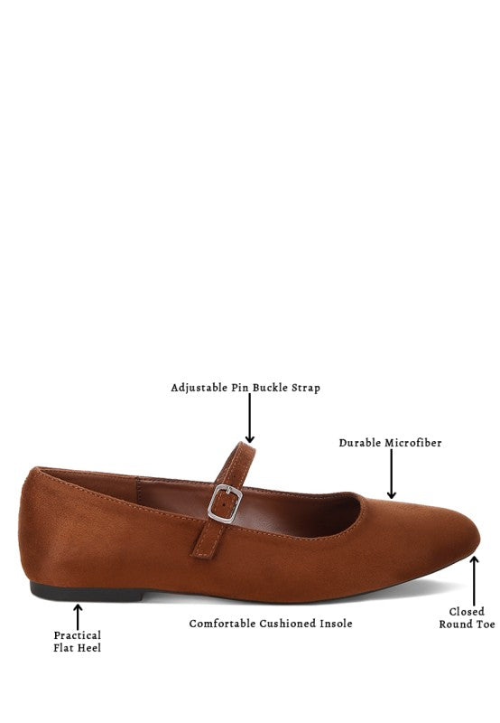 Mary Jane Ballet Flats - Premium variable from Tooksie - Just $71.99! Shop now at Tooksie