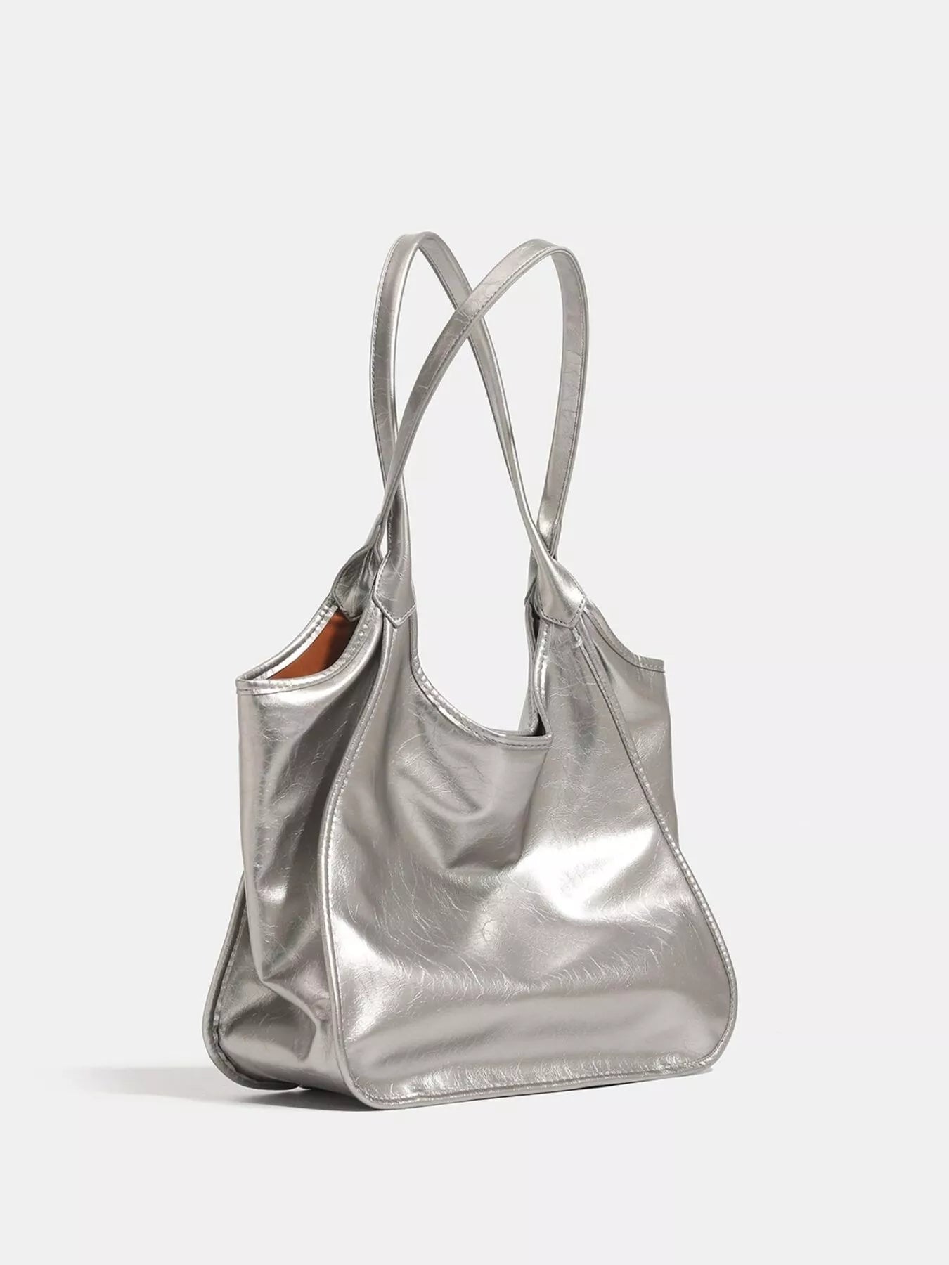 Metallic Tote Bag - Premium simple from Tooksie - Just $47.99! Shop now at Tooksie