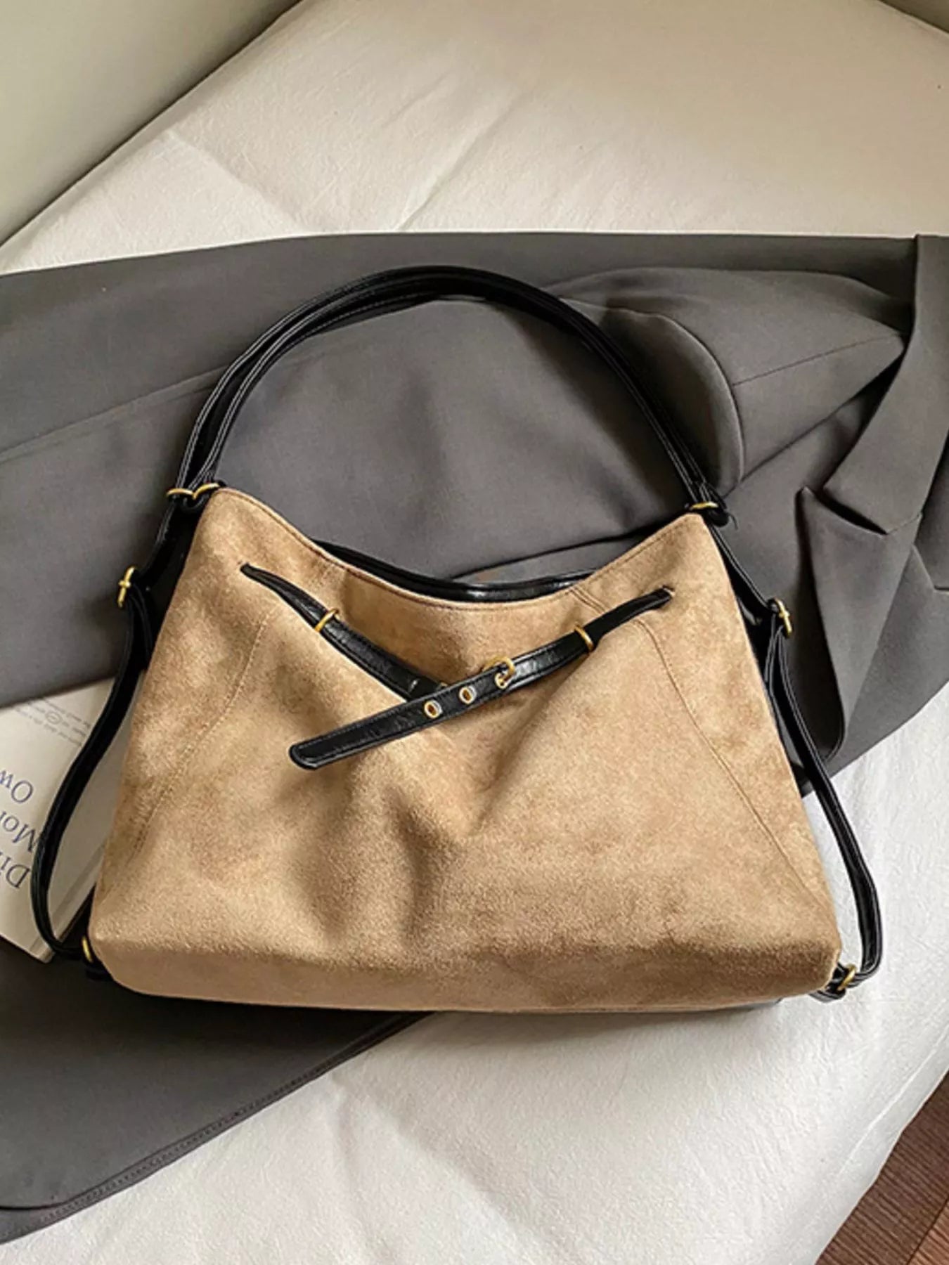 Vintage Soft Brushed Finish Tote - Premium variable from Tooksie - Just $30.99! Shop now at Tooksie