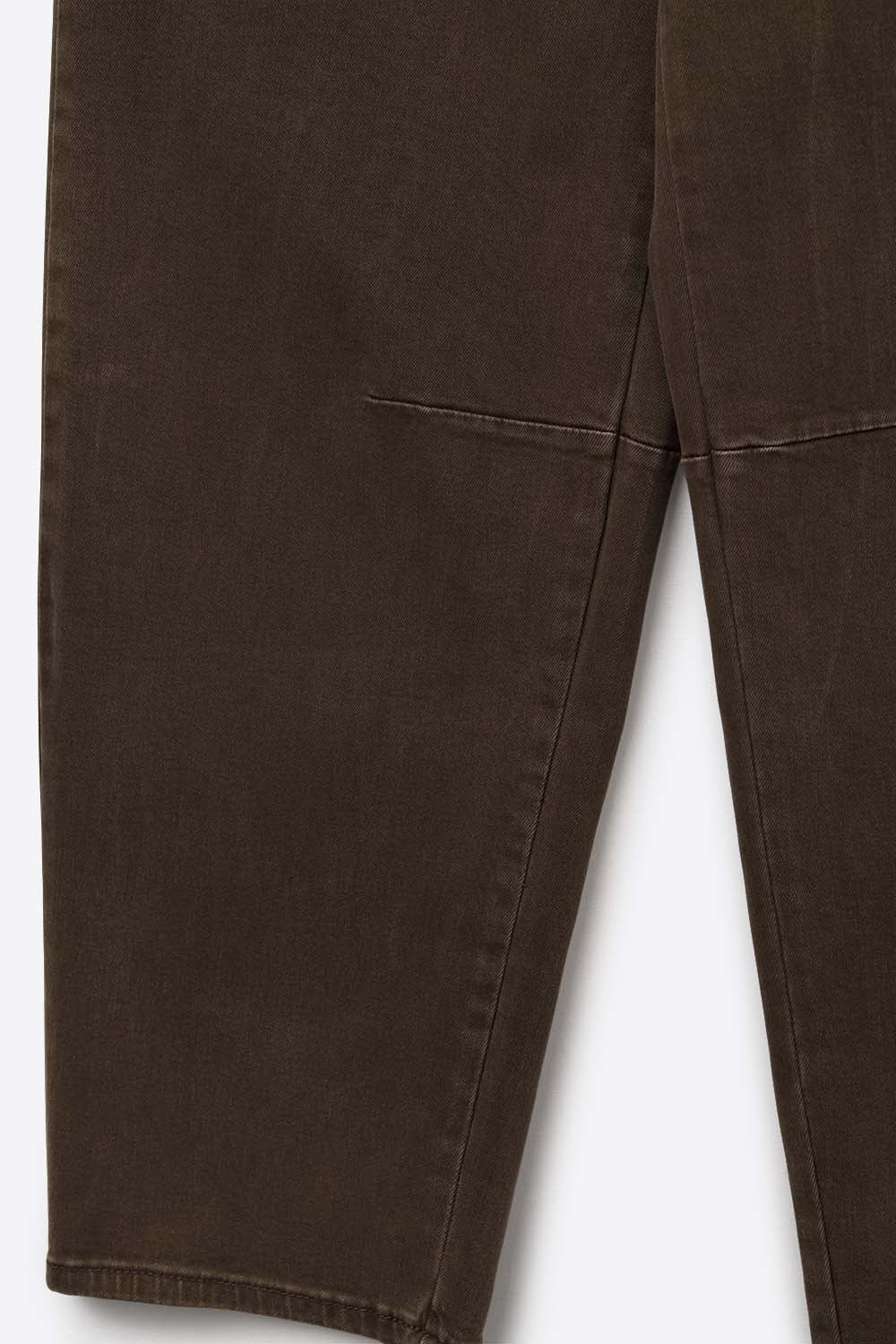 Brown Barrel Leg Jeans - Premium variable from Tooksie - Just $74.90! Shop now at Tooksie