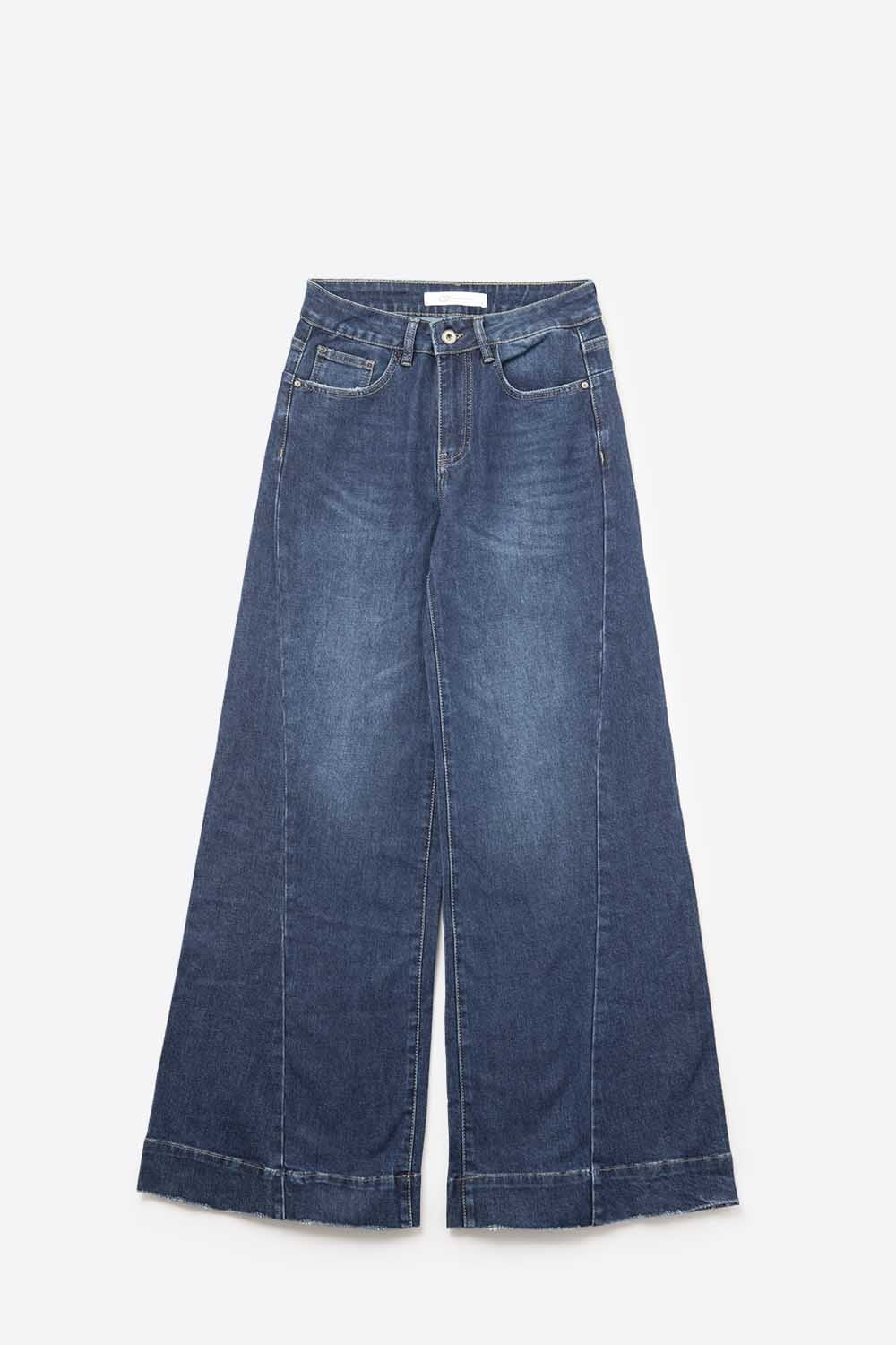 Dark Wash Wide Leg Jeans - Premium variable from Tooksie - Just $84.90! Shop now at Tooksie