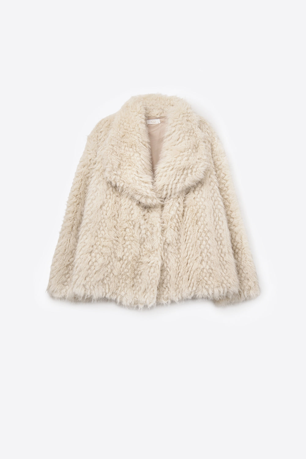 Beige Faux Fur Jacket - Premium variable from Tooksie - Just $129.90! Shop now at Tooksie