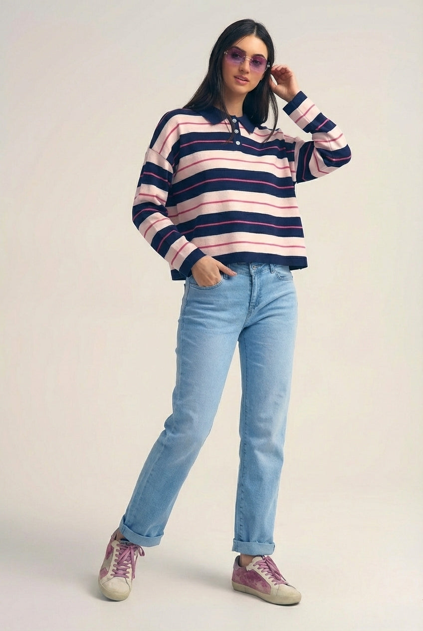 Straight Leg Light Wash Jeans - Premium variable from Tooksie - Just $79.90! Shop now at Tooksie